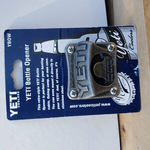 Yeti bottle opener stainless steel  rugged/ mountable